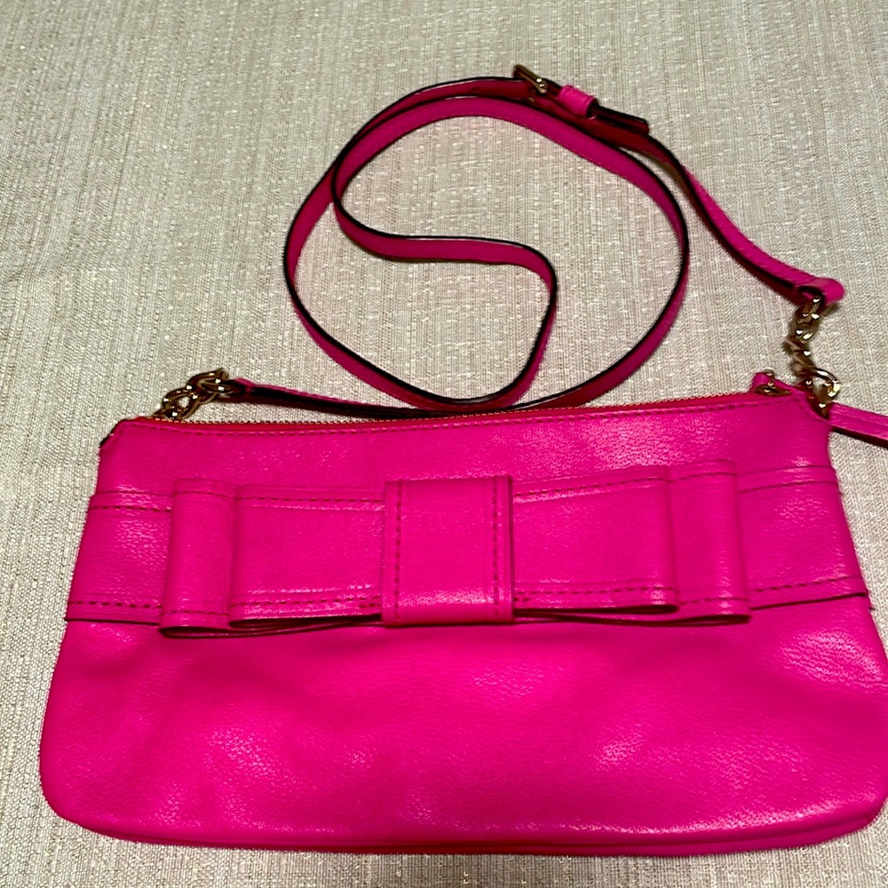 Kate Spade, pink bow bag